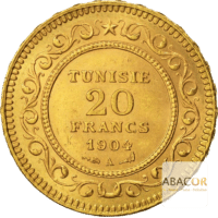20 Francs Tunisie Or