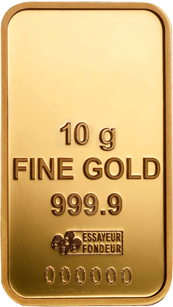 Lingotin Or 10g