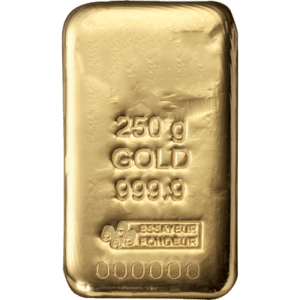 Achat de Lingot d'Or de 250 grammes