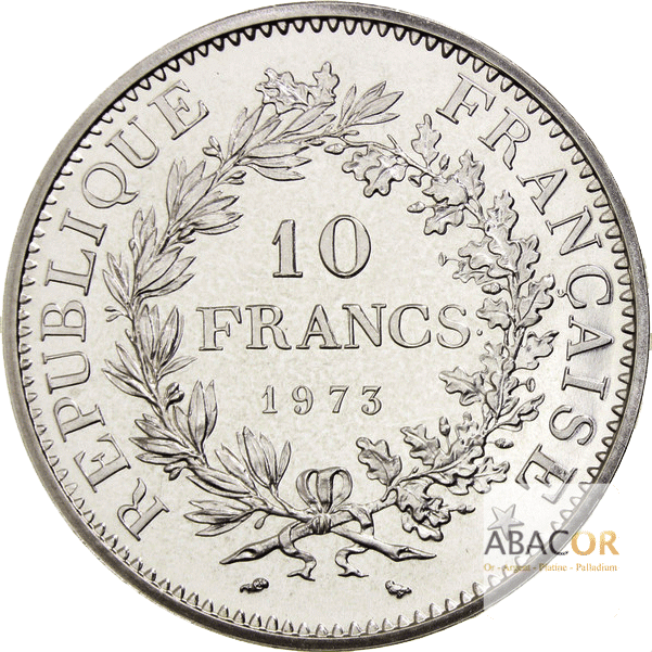 Achat Pièce Argent 10 Francs Hercule