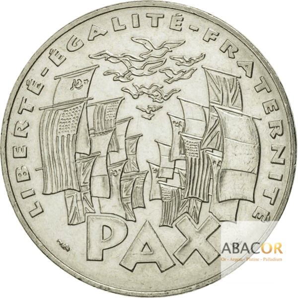 100 Francs Argent 8 mai 1945