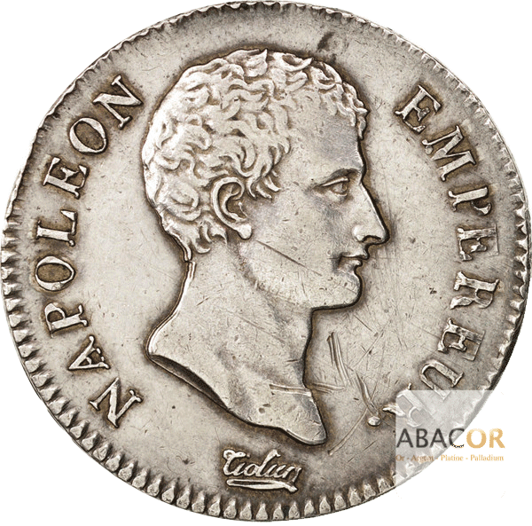 2 Francs Argent Napoléon Empereur 1806 - 1807