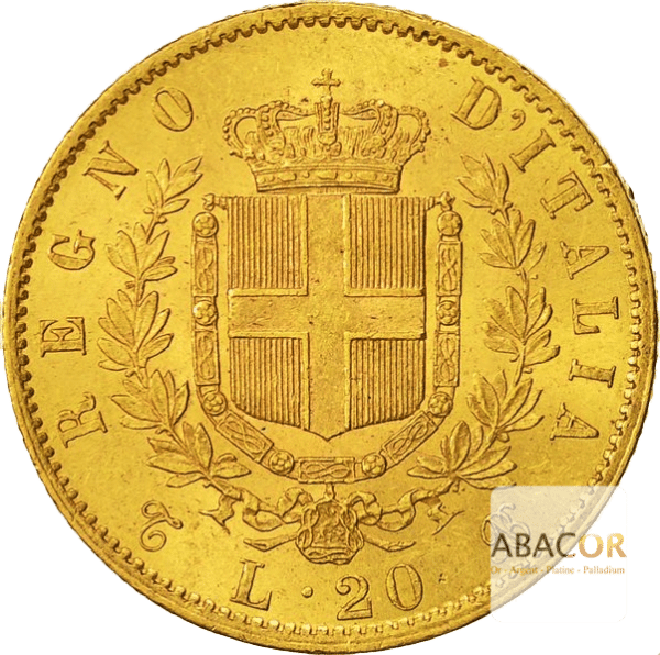 20 Lires Or Victor Emmanuel II