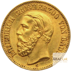 20 Mark Or Friedrich I Baden