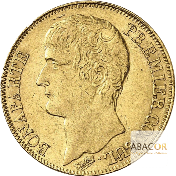 40 Francs Or Bonaparte Premier Consul