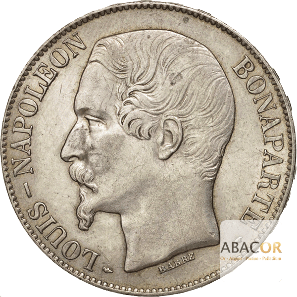 5 Francs Argent Louis-Napoléon Bonaparte