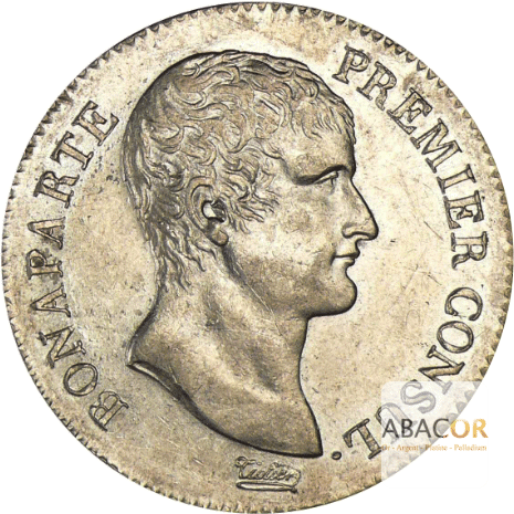 5 Francs Argent Bonaparte Premier Consul