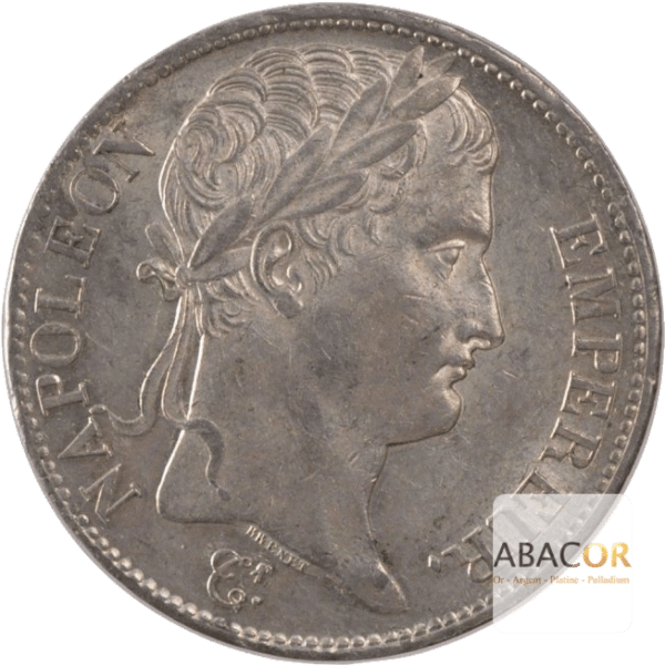 5 Francs Argent Napoléon Ier Lauré Revers République