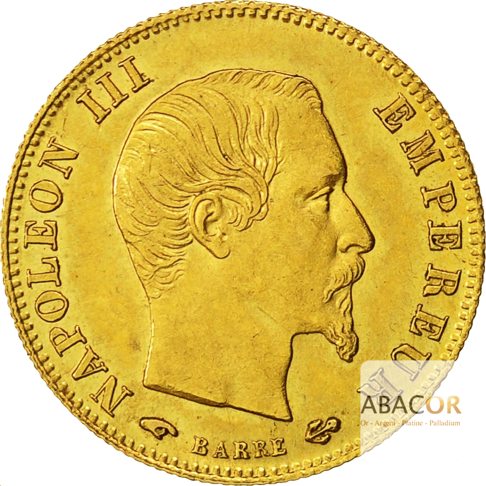 5 Francs Or Napoléon III Tête Nue  Cours et Cotation  Achat & Vente