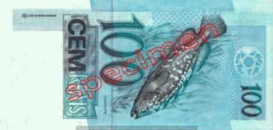 Billet 100 Real Bresil BRL Serie I verso