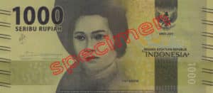 Billet 1000 Roupie Indonesie IDR