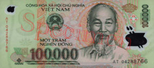 Billet 100000 Dong Vietnam VND recto