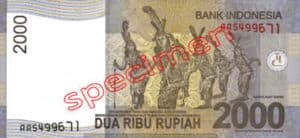 Billet 2000 Roupie Indonesie IDR