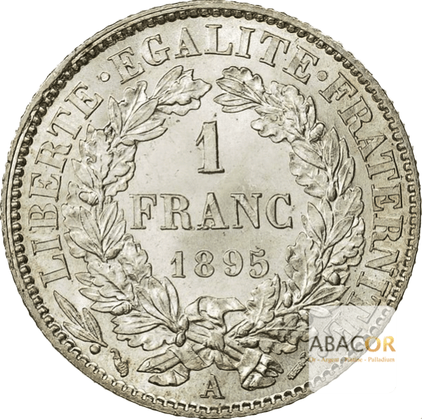 1 Franc Argent Cérès IIIème République
