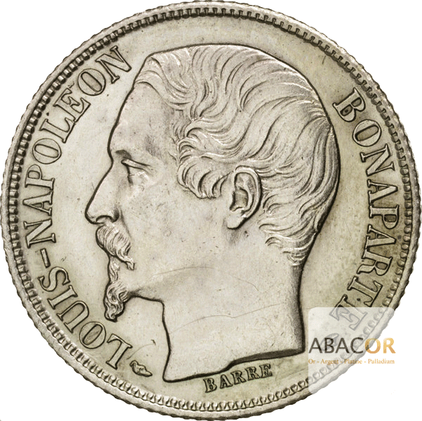 1 Franc Argent Louis-Napoléon