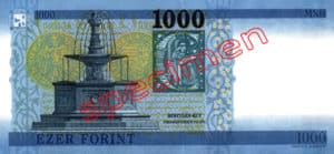 1000 Forint Hongrie 2018