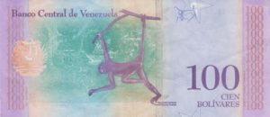 Billet 100 Bolivar Venezuelien VES 2018 v