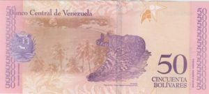 Billet 50 Bolivar Venezuelien VES 2018 v