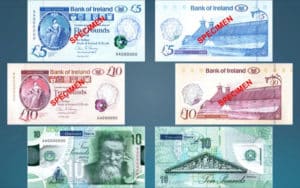 Nouveaux billets d’Irlande du Nord en Polymère 2018