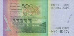 Billet 500 Escudos Cap Vert CVE 2015 verso