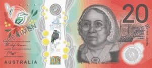 Billet 20 Dollar Australien AUD Australie 2019 recto