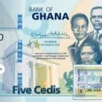 Billet 5 Cedis Ghaneens Ghana GHS 2019 recto