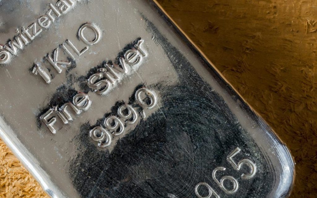 Silver ingots