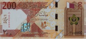 Billet de 200 Riyals Qatari 2020