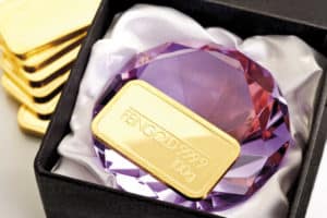 Offrir de l’or pour Noël