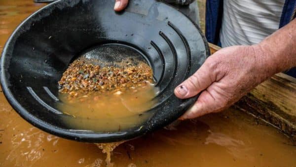Batée Pour Orpaillage - Cuvette De Lavage,Dispositif De Tri