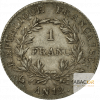 1 Franc Argent Bonaparte Premier Consul