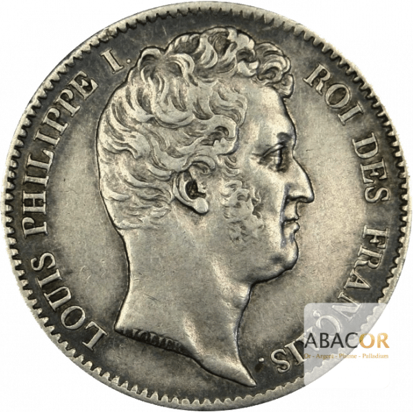 1 Franc Argent Louis Philippe Tête Nue