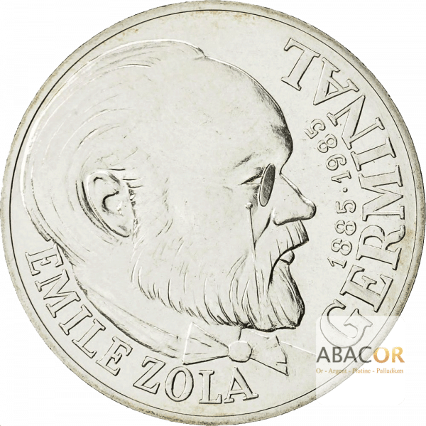 100 Francs Emile Zola