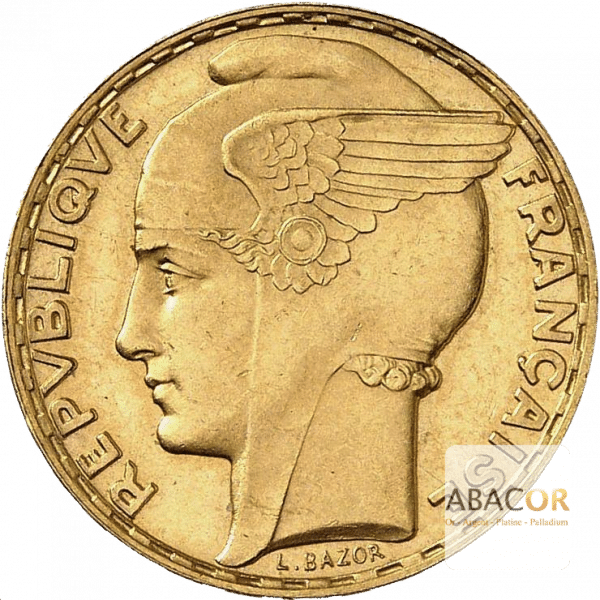 100 Francs Or Bazor