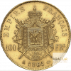 100 Francs Or Napoléon III Tête Laurée