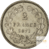 2 Francs Argent Cérès Sans Légende