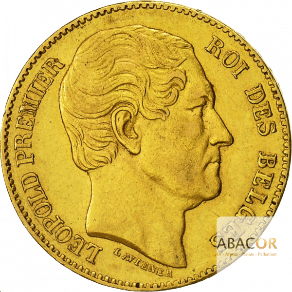 20 Francs Or Belge Leopold Ier
