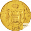 20 Francs Or Charles III de Monaco 1878 & 1878