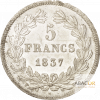5 Francs Argent Louis-Philippe Ier Tête Laurée