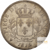 5 Francs Argent Louis XVIII Buste Habillé