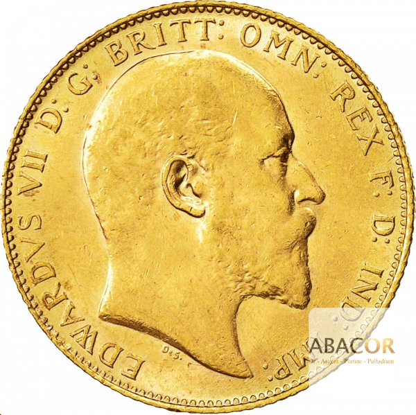 Souverain Or Edouard VII