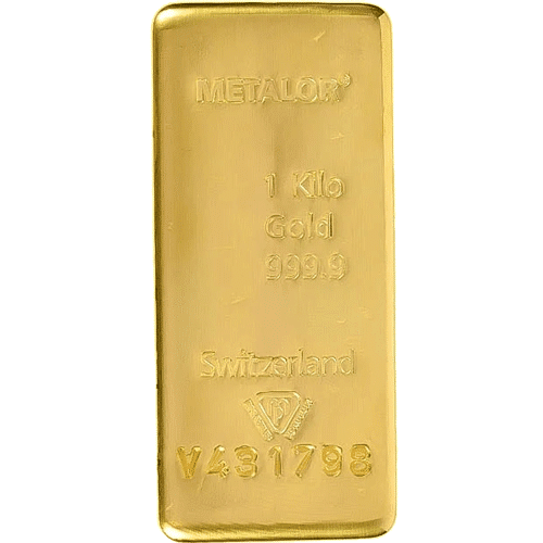 Lingot d'Or de 1kg - Cours et Meilleur Prix - Achat & Vente