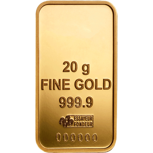 lingot d'or 20g
