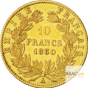 10 francs or napoleon iii grand module