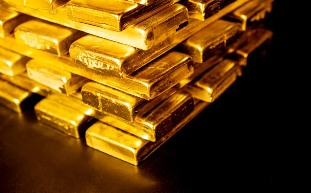 vendre un lingot d'or à une banque