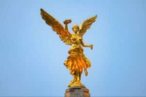 L’Ange de l’Indépendance à Mexico.