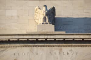 Washington DC, USA – February 27, 2011: The Federal Reserve System headquarters (Eccles Building) in Washington DC.  Founded in 1913, the Federal Reserve System (also known as the Federal Reserve) is the central banking system of the United States of America.